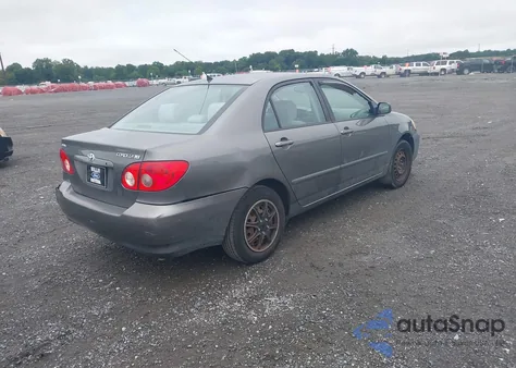 2006 Toyota Corolla Le from USA, damaged, VIN 2T1BR32E66C633593